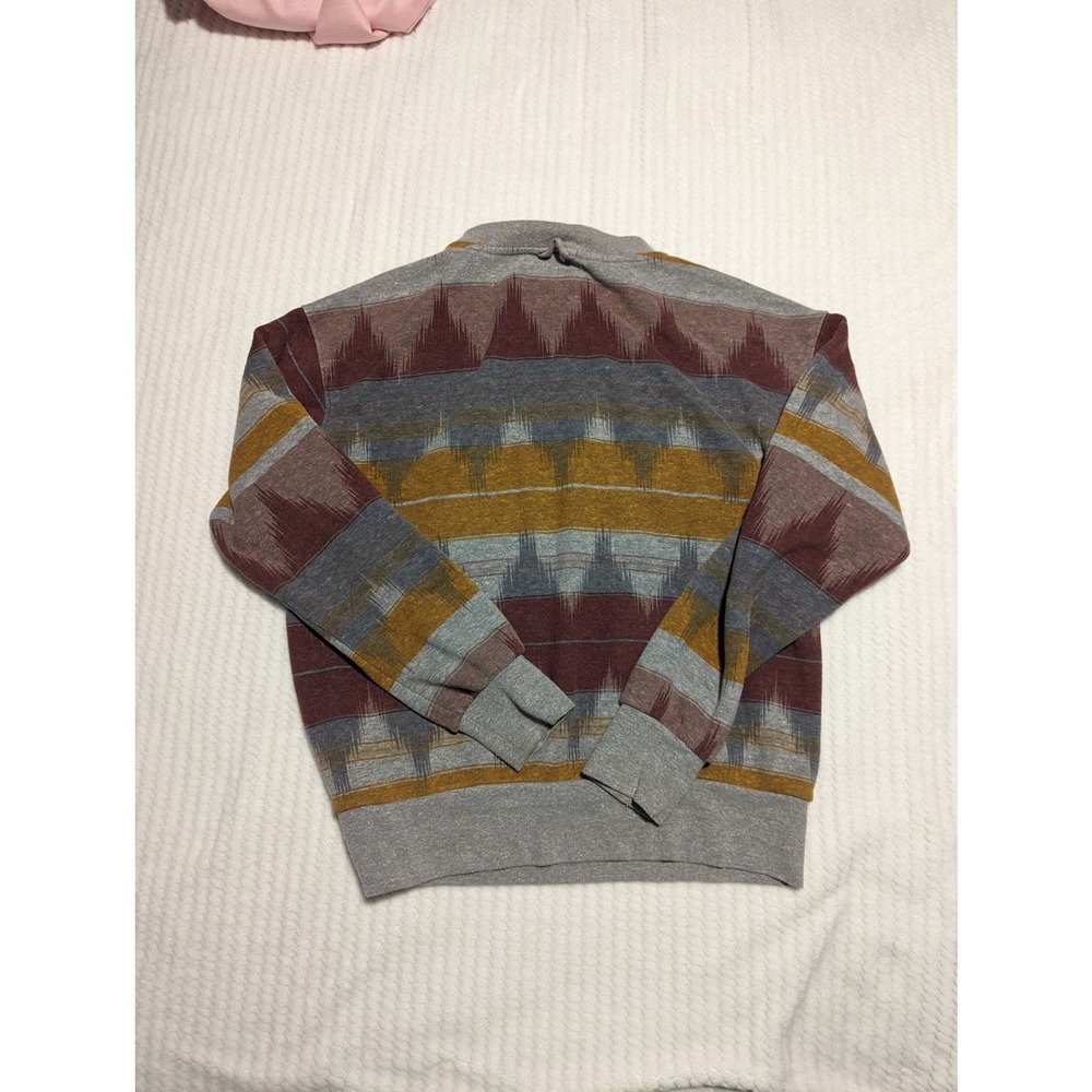 Prana Tribal Boho Pattern Sweatshirt Yoga Stretching Exercise Clothing - Picture 2 of 5